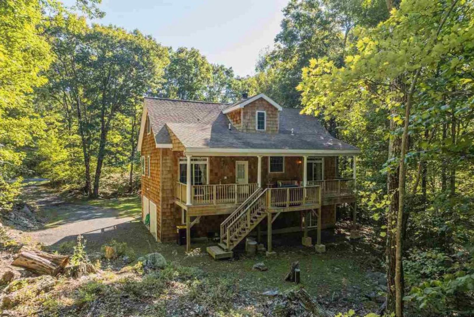 Cabin At Paradise Lake 卡茨基尔 外观 照片