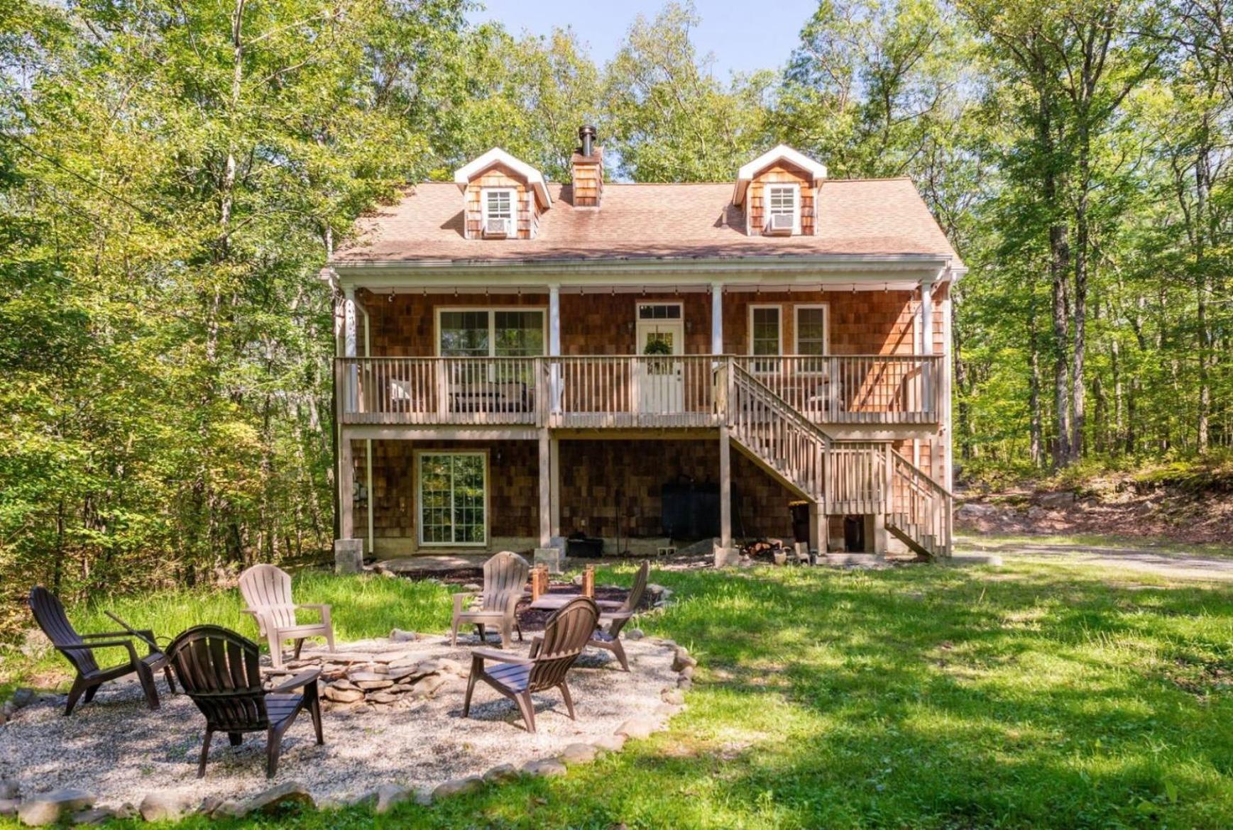 Cabin At Paradise Lake 卡茨基尔 外观 照片