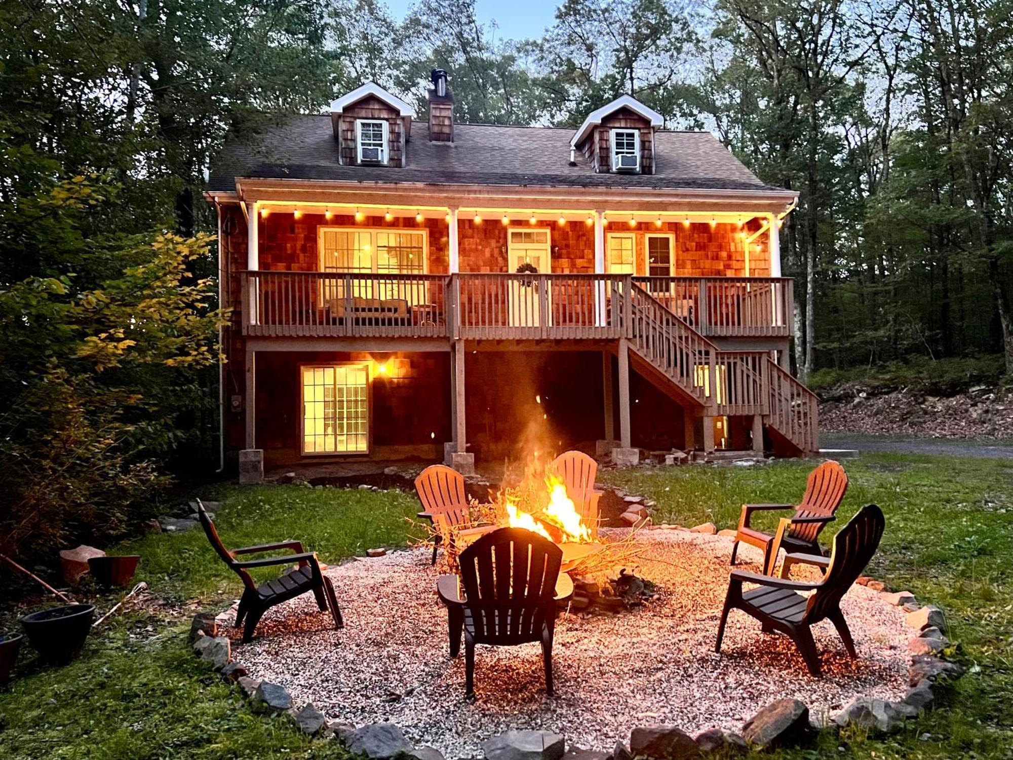 Cabin At Paradise Lake 卡茨基尔 外观 照片